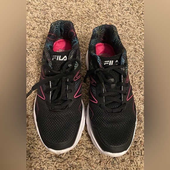 Fila Women’s Memory Panorama 9 Pink Glo Running Shoes, 7.5 - Picture 2 of 7